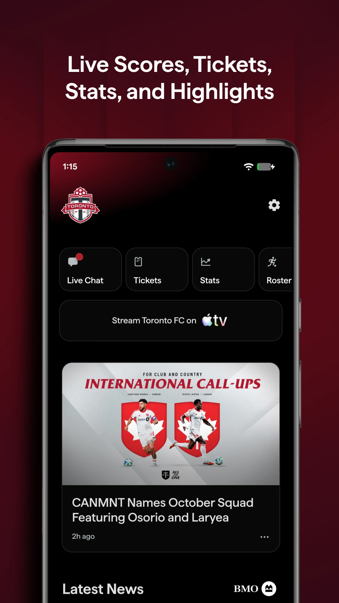 Toronto FC screenshot